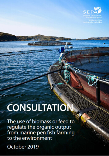 SEPA's consultation document explains the pros and cons of using biomass or feed to regulate environmental impact.