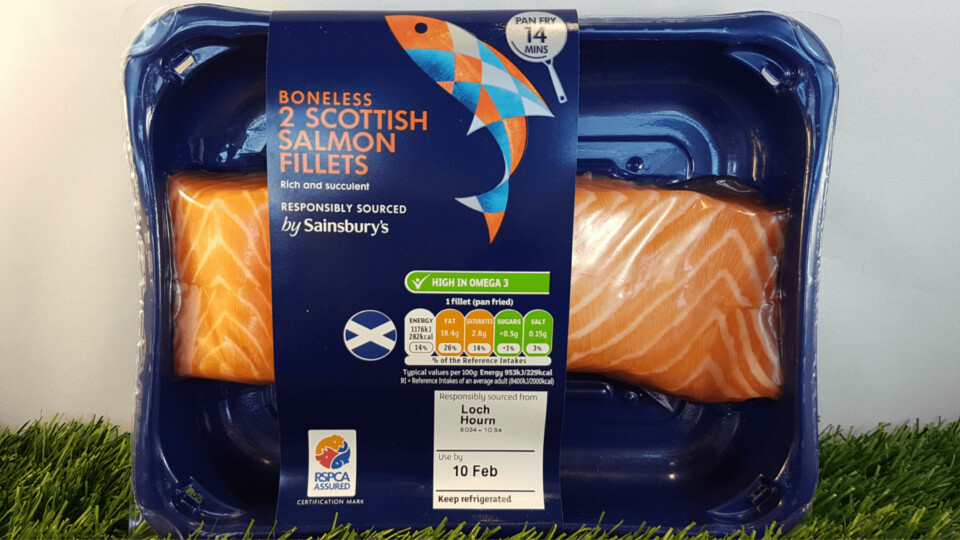 The majority of salmon grown in Scotland qualifies to carry the RSPCA Assured logo. Photo: RSPCA Assured.