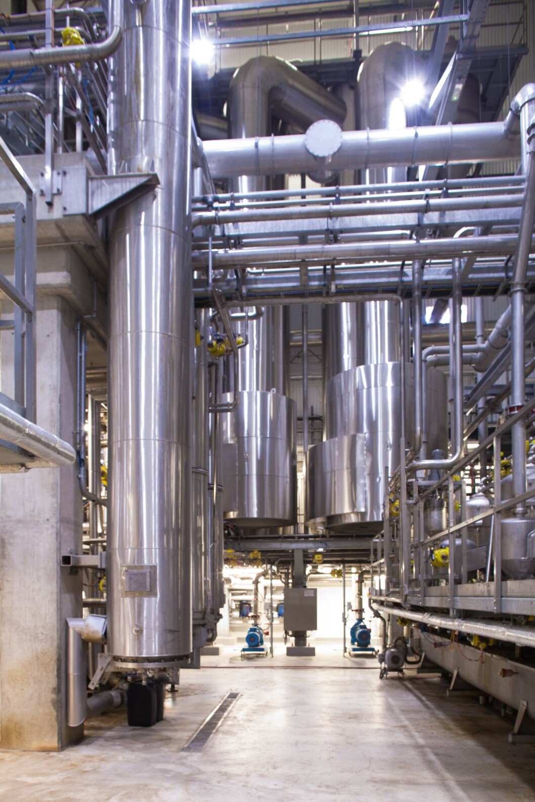 The plant processes 1200 tonnes of fish and trimmings per day. Image: UFI. The plant processes 1200 tonnes of fish and trimmings per day. Image: UFI.