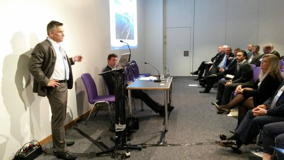 Arve Gravdal provided one of the highlights of the conference. Image: Heidi Angell Jakobsen.