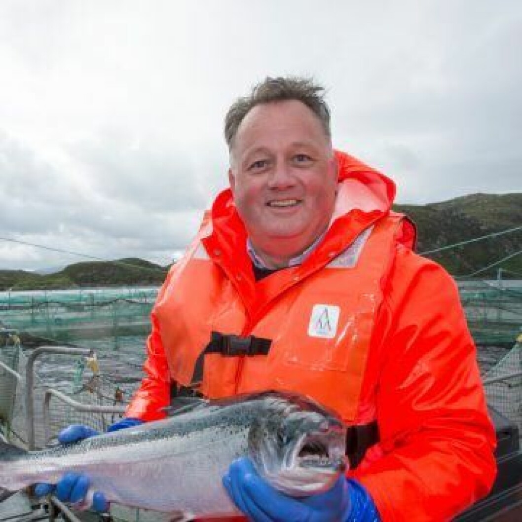 Loch Duart chief Alban Denton has enjoyed a successful year. Image: Loch Duart Ltd Loch Duart chief Alban Denton has enjoyed a successful year. Image: Loch Duart Ltd