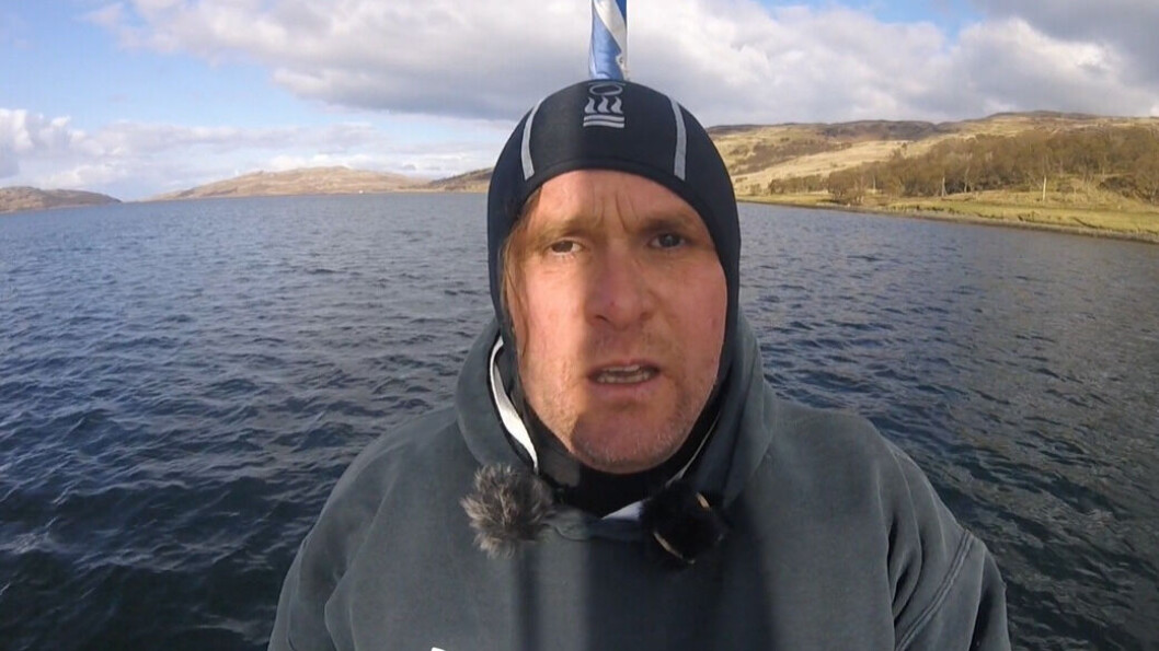 Anti-salmon farming activist Don Staniford. Anti-salmon farming activist Don Staniford.