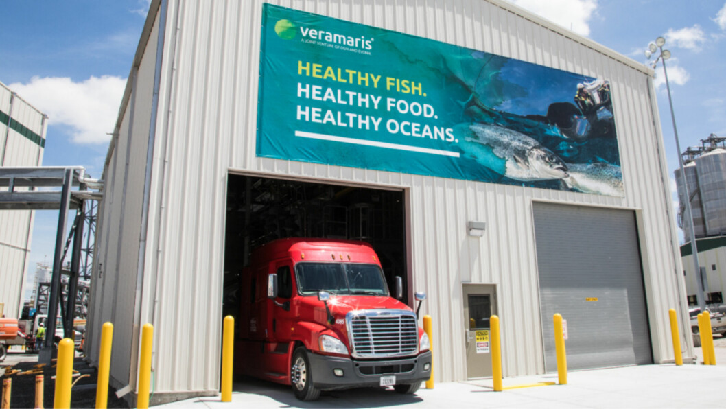 The Blair plant shipped its first quantities of algal oil abroad last year, and can now supply US fish farmers. Photo: Veramaris.