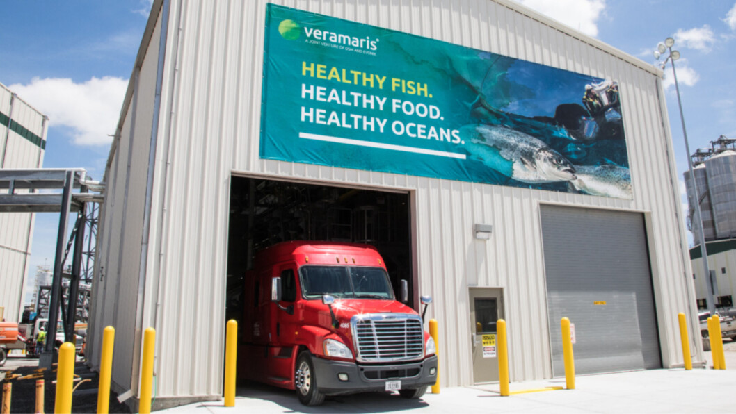 The first truck containing a delivery of algal oil left the Veramaris plant in Blair, Nebraska, in the middle of last year. Photo: Veramaris. The first truck containing a delivery of algal oil left the Veramaris plant in Blair, Nebraska, in the middle of last year. Photo: Veramaris.