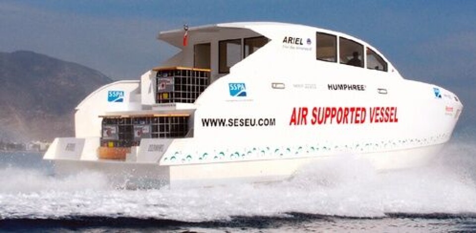 Alnmaritec in Air Supported Vessel Tie Up