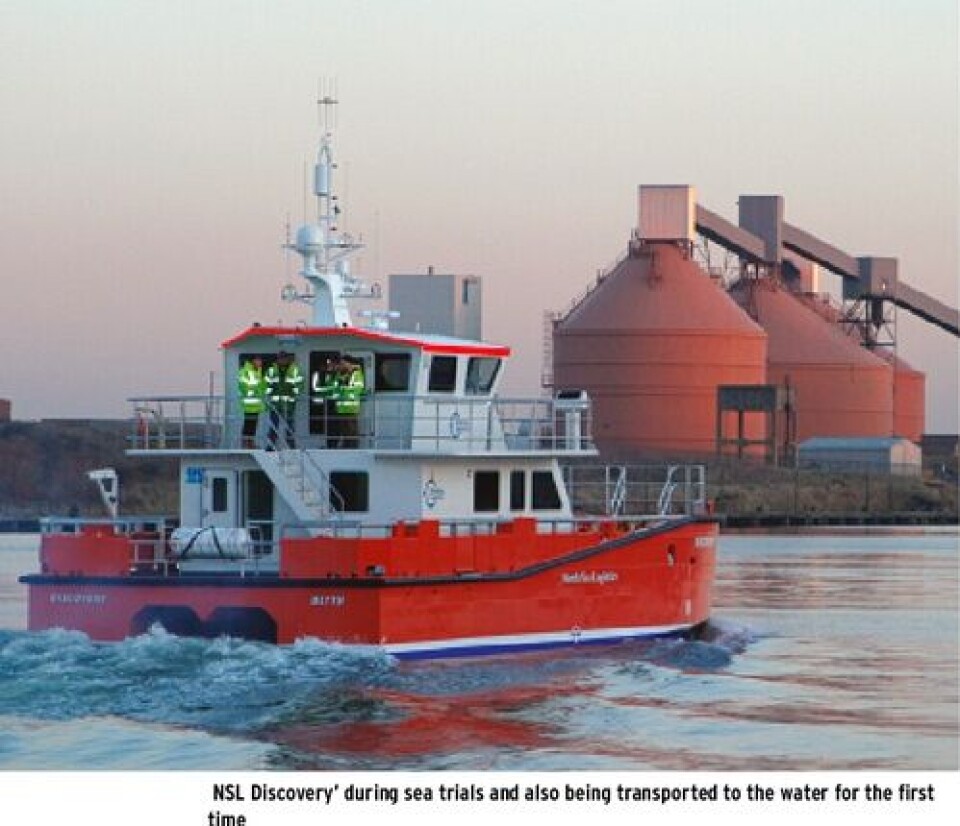 Alnmaritec makes Discovery