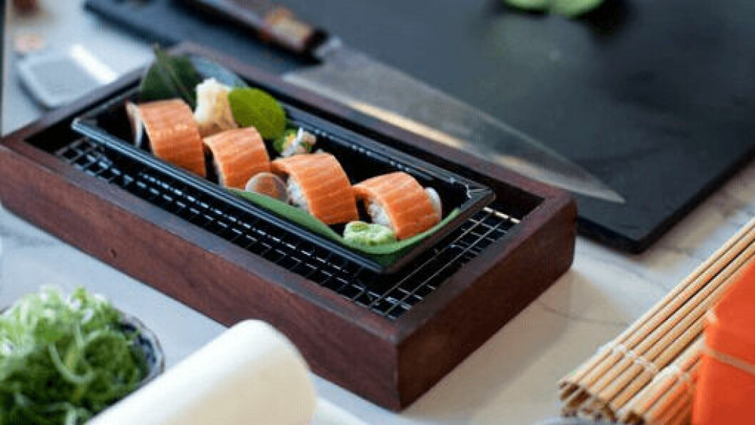 Sushi made with Wildtype salmon. The company has raised $100m in a funding round. Photo: Wildtype.
