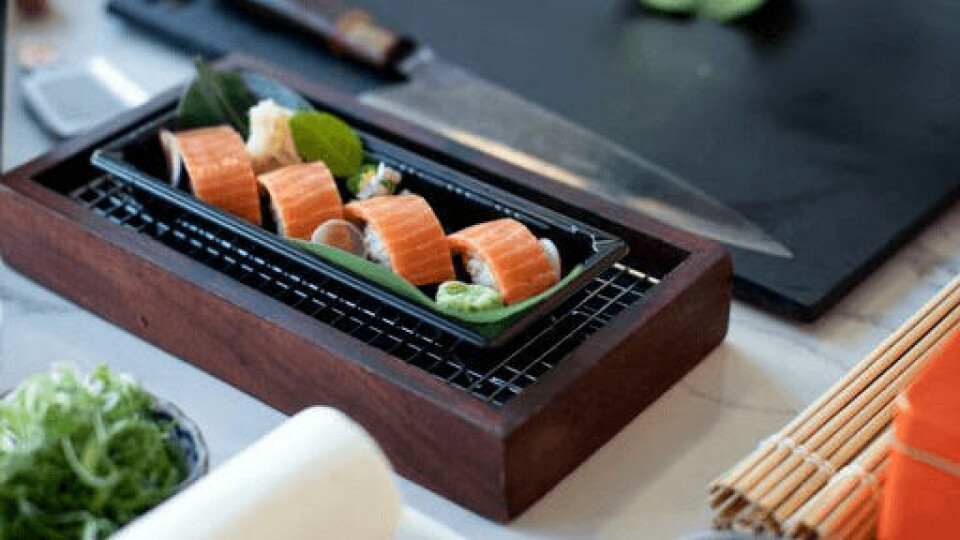 Wildtype's cell-based salmon at a tasting. The company raised $100m in February. Photo: Wildtype.