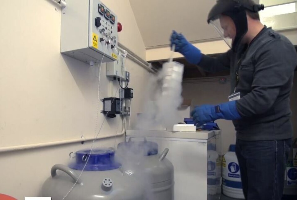 Benchmark's £17m factory has produced its first commercial-scale batch of antigen. Photo: Benchmark video