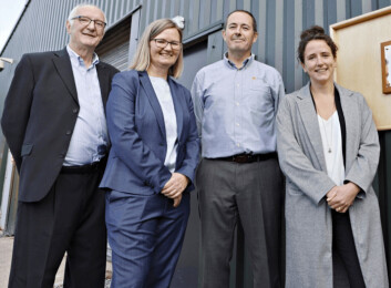 The official opening of AquaGen Scotland's Holywood breeding centre in September. From left: Jim McKay, group director for science and technology at AquaGen's German owner, EW Group; AquaGen chief executive Nina Santi, AquaGen Scotland managing director Andy Reeve and Scottish government rural affairs secretary Mairi Gougeon. Photo: AquaGen. The official opening of AquaGen Scotland's Holywood breeding centre in September. From left: Jim McKay, group director for science and technology at AquaGen's German owner, EW Group; AquaGen chief executive Nina Santi, AquaGen Scotland managing director Andy Reeve and Scottish government rural affairs secretary Mairi Gougeon. Photo: AquaGen.