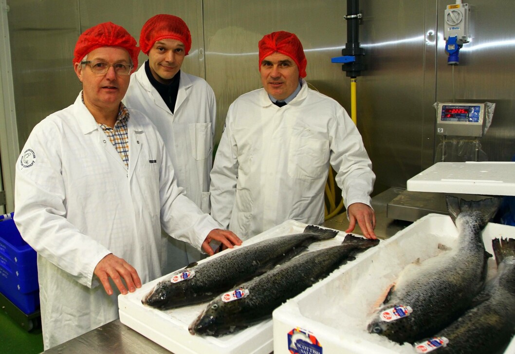 From left, MP Brendan O'Hara; processing manager Andrew Aitken; and David Bradley, general manager, processing south. Photo: Kevin Mcglynn Photography From left, MP Brendan O'Hara; processing manager Andrew Aitken; and David Bradley, general manager, processing south. Photo: Kevin Mcglynn Photography