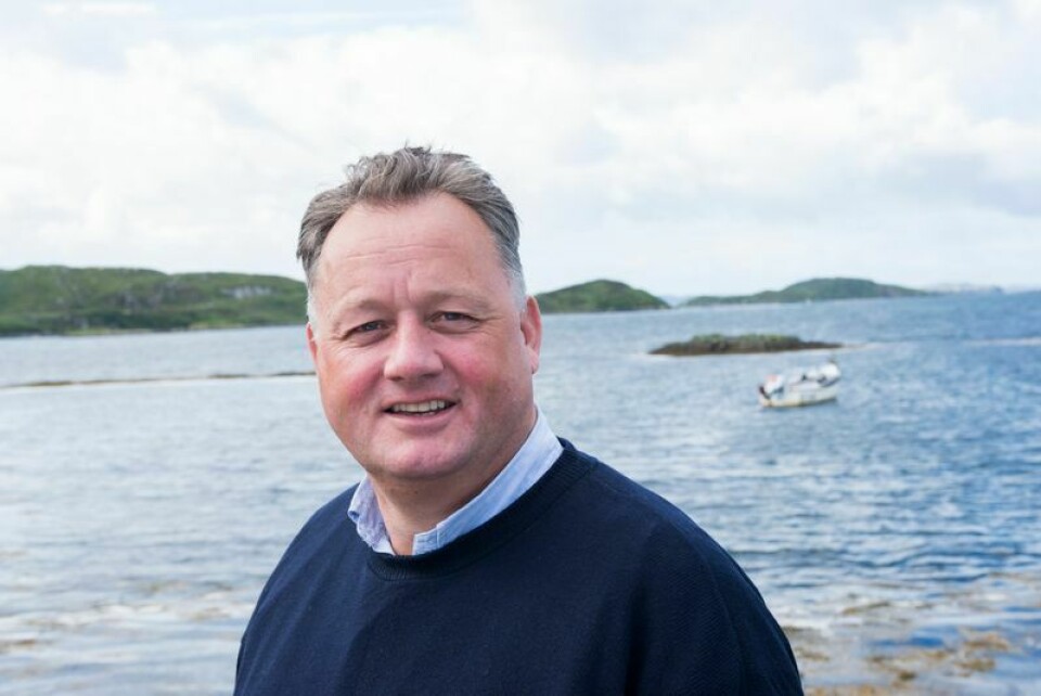 Loch Duart managing director Alban Denton: 'We’re committed to supporting the local communities on which we rely.' Photo: Loch Duart.