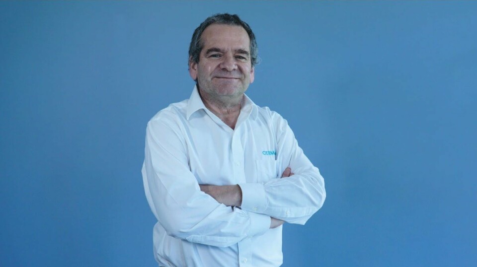 Pedro Courard sees land-based salmon farming as an addition to marine production.