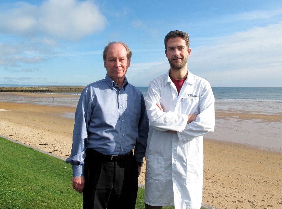 Xelect's co-founders Professor Ian Johnston and Dr Tom Ashton. Image: Xelect.