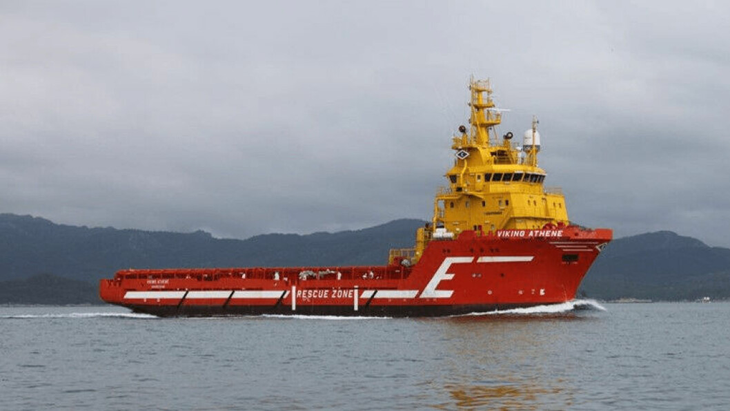 The Viking Athene will be converted into a service vessel for use at SSC sites in Scotland. Photo: Bakkafrost.