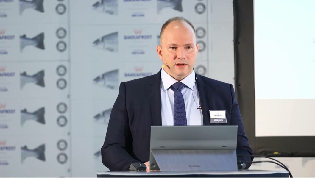 Bakkafrost chief financial officer Høgni Jakobsen told a Capital Markets Day that the company would invest DKK 2bn in the next two years, mostly in Scotland. Bakkafrost chief financial officer Høgni Jakobsen told a Capital Markets Day that the company would invest DKK 2bn in the next two years, mostly in Scotland.
