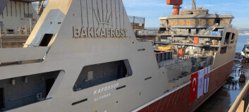 Bakkafrost’s giant wellboat takes shape in Turkey