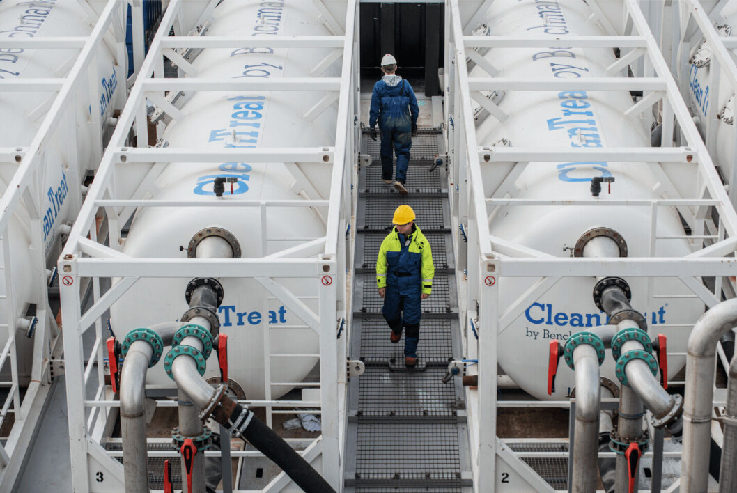 CleanTreat is currently on test in Norway, where it is proving successful. Photo: Benchmark. CleanTreat is currently on test in Norway, where it is proving successful. Photo: Benchmark.