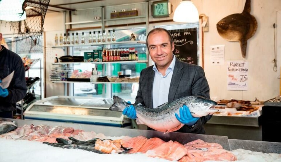 BioMar chief executive Carlos Diaz is confident of capturing more business from salmon farmers. Photo: BioMar