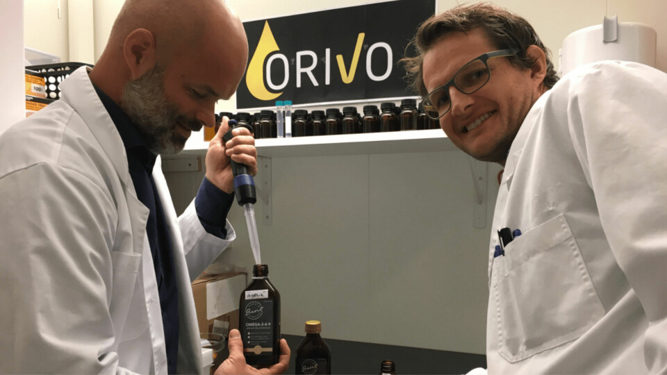Svein Erik Haugmo, left, and Erik Fuglseth, co-founders of Orivo,which is developing next-generation DNA-based testing. Photo: Orivo.