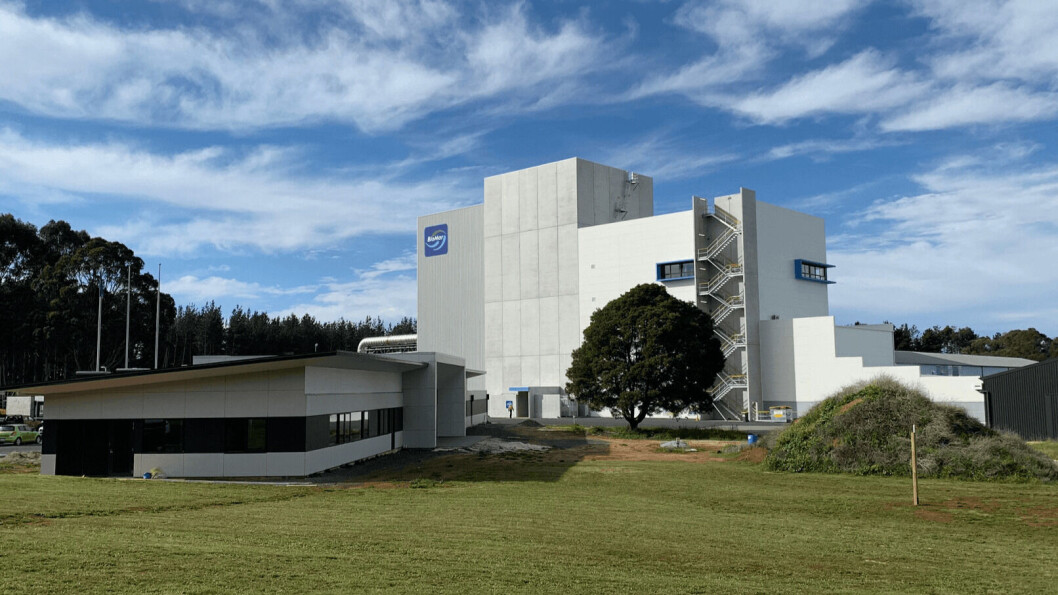 BioMar's Tasmanian feed plant will produce up to 110,000 tonnes of aquafeed annually. Photo: BioMar. BioMar's Tasmanian feed plant will produce up to 110,000 tonnes of aquafeed annually. Photo: BioMar.