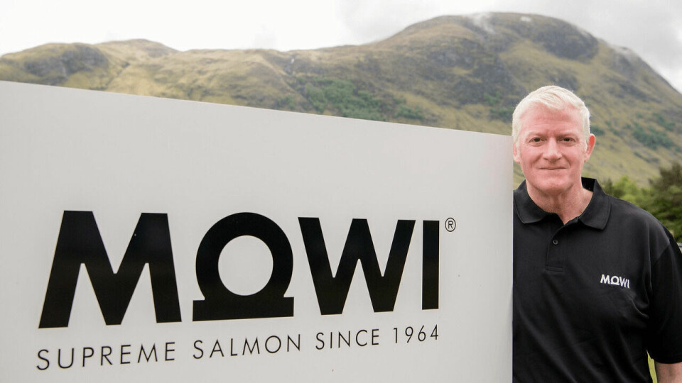 Dougie Hunter, technical director and managing director of Mowi-owned cleaner fish producer Ocean Matters. Photo: Mowi.