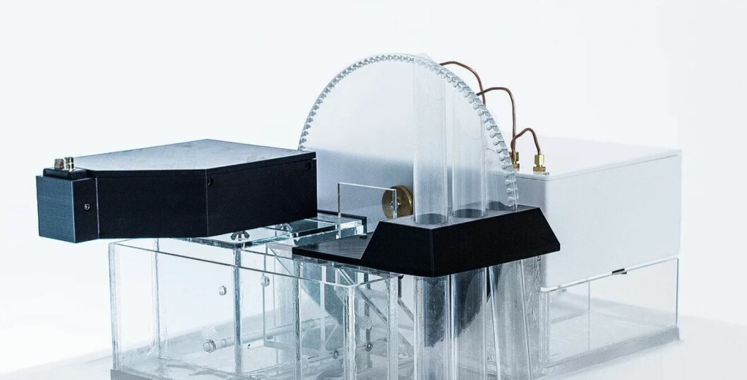 GenetiRate's automated sorter can handle 1 million eyed eggs per day. Photo: GenetiRate. GenetiRate's automated sorter can handle 1 million eyed eggs per day. Photo: GenetiRate.