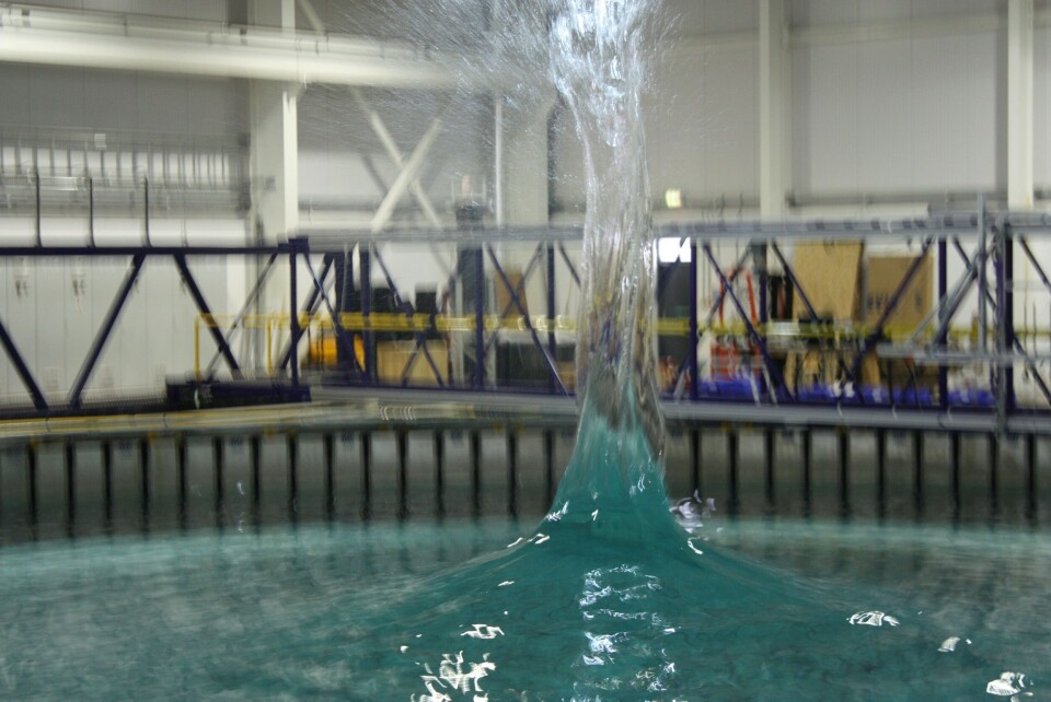 The FloWave facility can create a vast array of wave shapes, forms and speeds. Image by Rob Fletcher