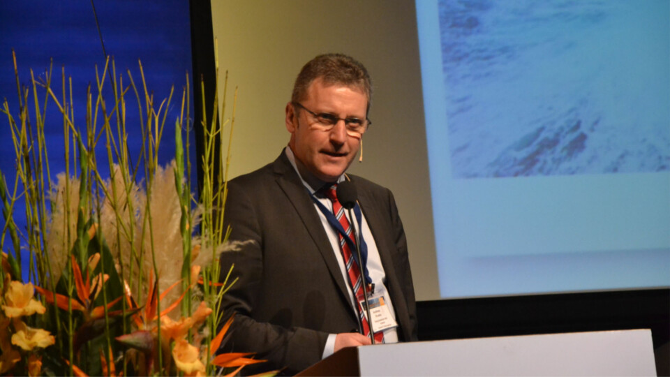 Andreas Kvarme, chief executive of Grieg Seafood, which is maintaining its harvest guidance of 100,000 gwt for 2020 despite the difficulties caused by coronavirus.