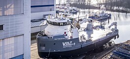 Damen unveils UV 4312 fish farm support vessel