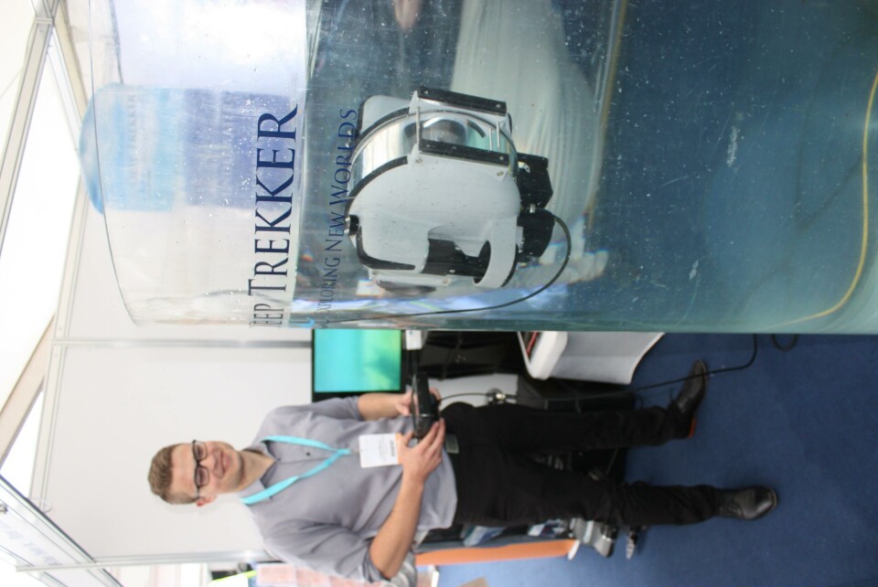 The unique ROV has its sights set on the UK aquaculture market. Image by Rob Fletcher