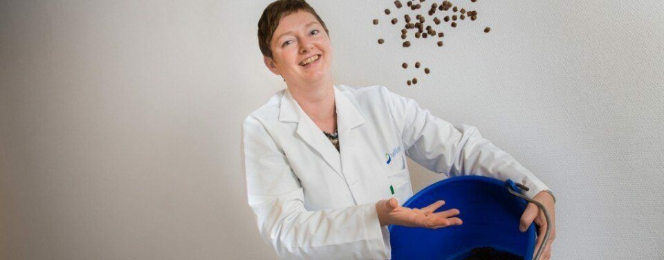 Nofima scientist Trine Ytrestøyl has carried out a lot of research on feed. Photo: Nofima.
