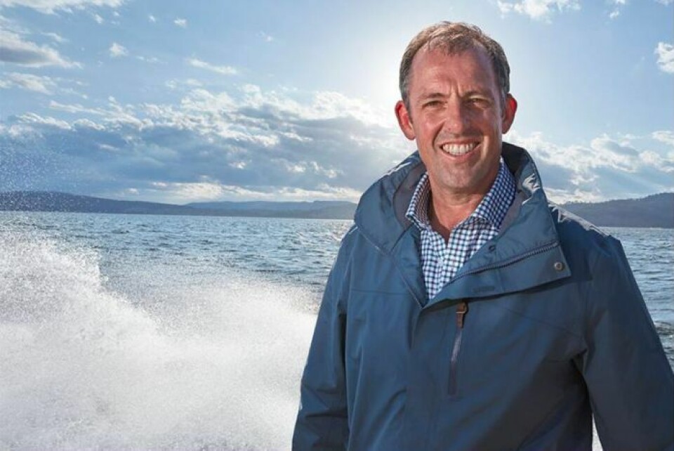 Tassal chief executive Mark Ryan is to personally host tours of the company's new site. Photo: Tassal
