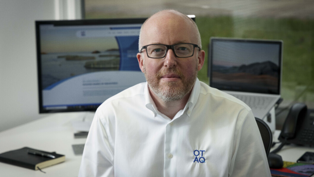 Chris Hyde, chief technology officer for OTAQ, has joined the board of the Sustainable Aquaculture Innovation Centre. Photo: OTAQ. Chris Hyde, chief technology officer for OTAQ, has joined the board of the Sustainable Aquaculture Innovation Centre. Photo: OTAQ.