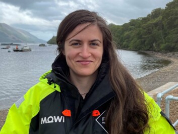 Noemi Lorenzo-Vidaña: "It’s difficult to be able to put all my energy into work when my situation is so unclear." Photo: Salmon Scotland. Noemi Lorenzo-Vidaña: "It’s difficult to be able to put all my energy into work when my situation is so unclear." Photo: Salmon Scotland.