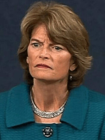 Lisa Murkowski: Delaying tactics. Photo: CNN. Lisa Murkowski: Delaying tactics. Photo: CNN.