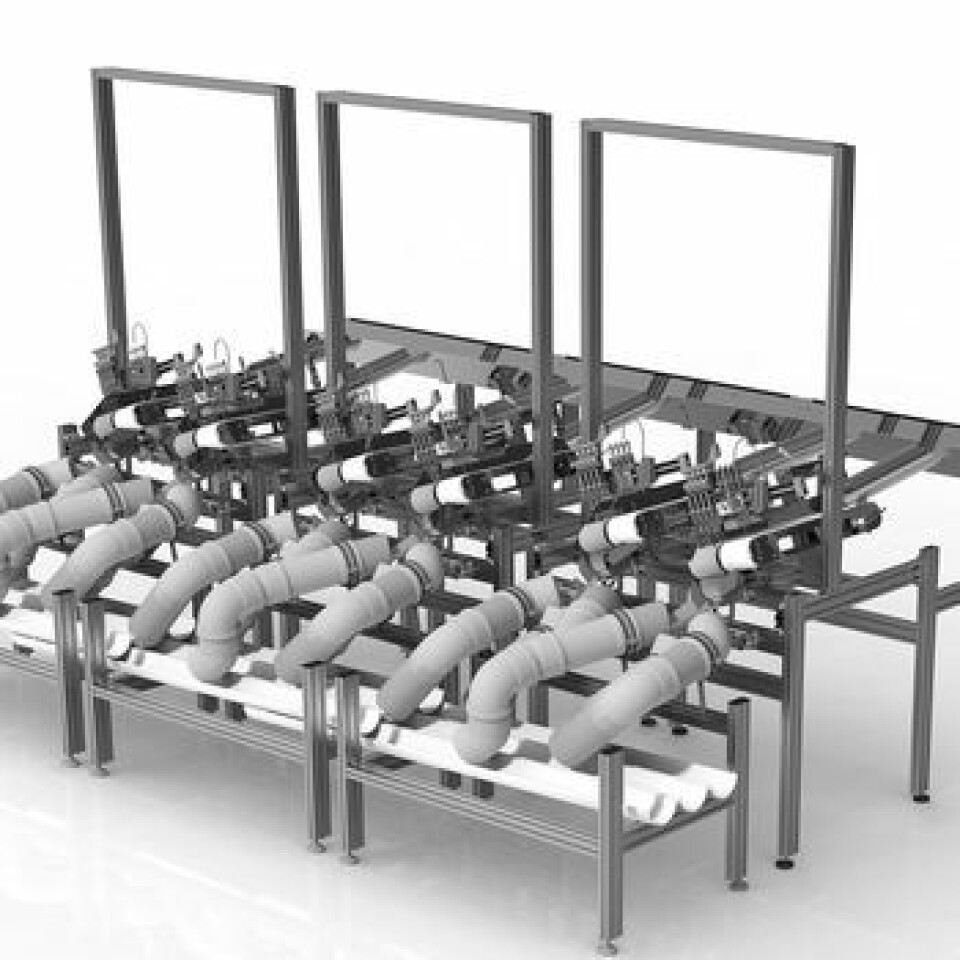 An illustration of Aqualife's Inoca semi-automated vaccinator.