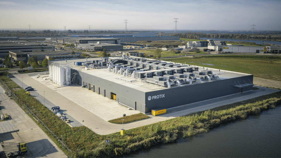 The €40m Protix insect farm and protein factory in Bergen op Zoom, the Netherlands. Protix has raised €50m to expand. Photo: Protix.