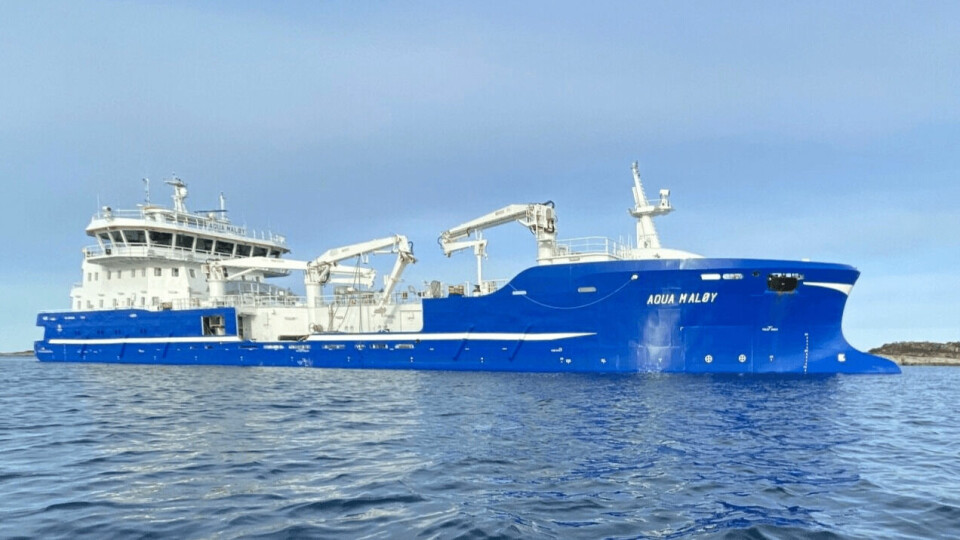 The 3,900m³ capacity Aqua Maløy is the first vessel to use Blu Unit's technology.