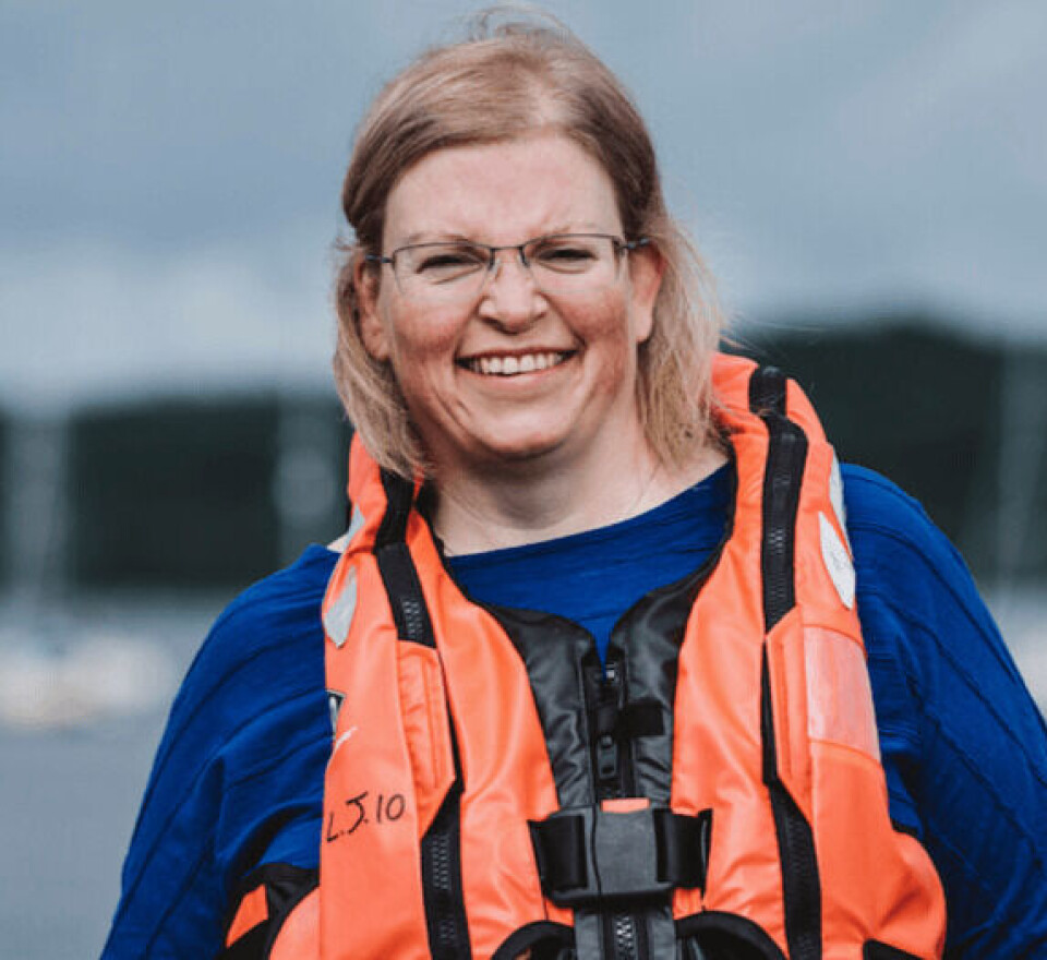 Anne Anderson: 'It helps that salmon farming has one of the lowest carbon footprints of all the livestock farming sectors.' Photo: SSF.