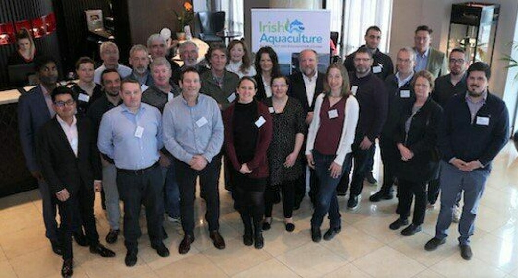 Some of the 35 delegates who attended the IATIP event in Dublin. Photo: BIM.
