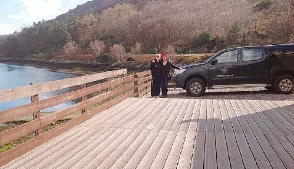 Environmentally friendly recycled plastic decking
