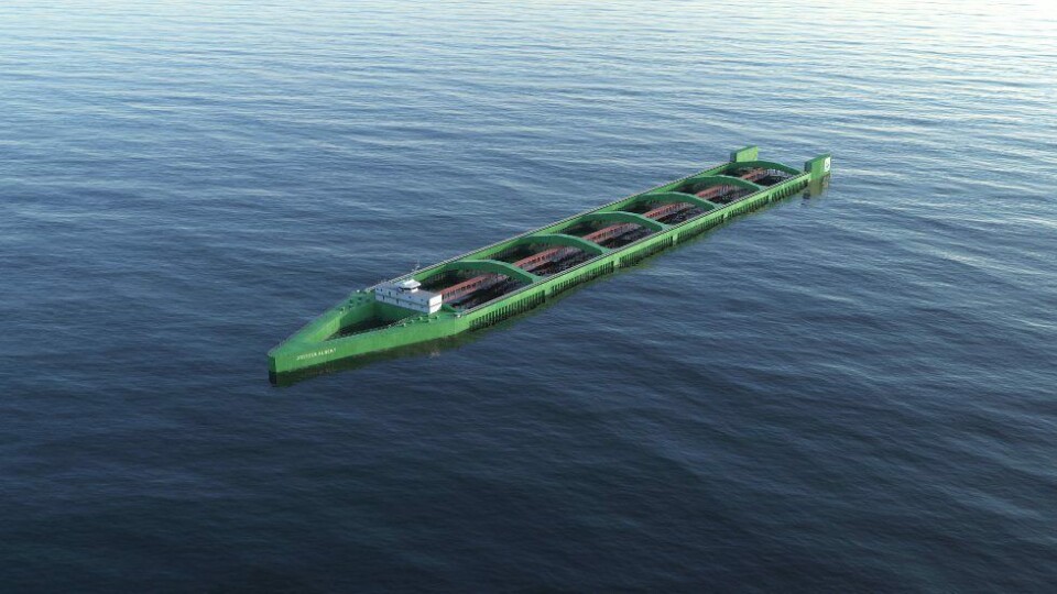 Nordlaks plans to transfer smolts to their Havfarm concept when they reach 1kg apiece.