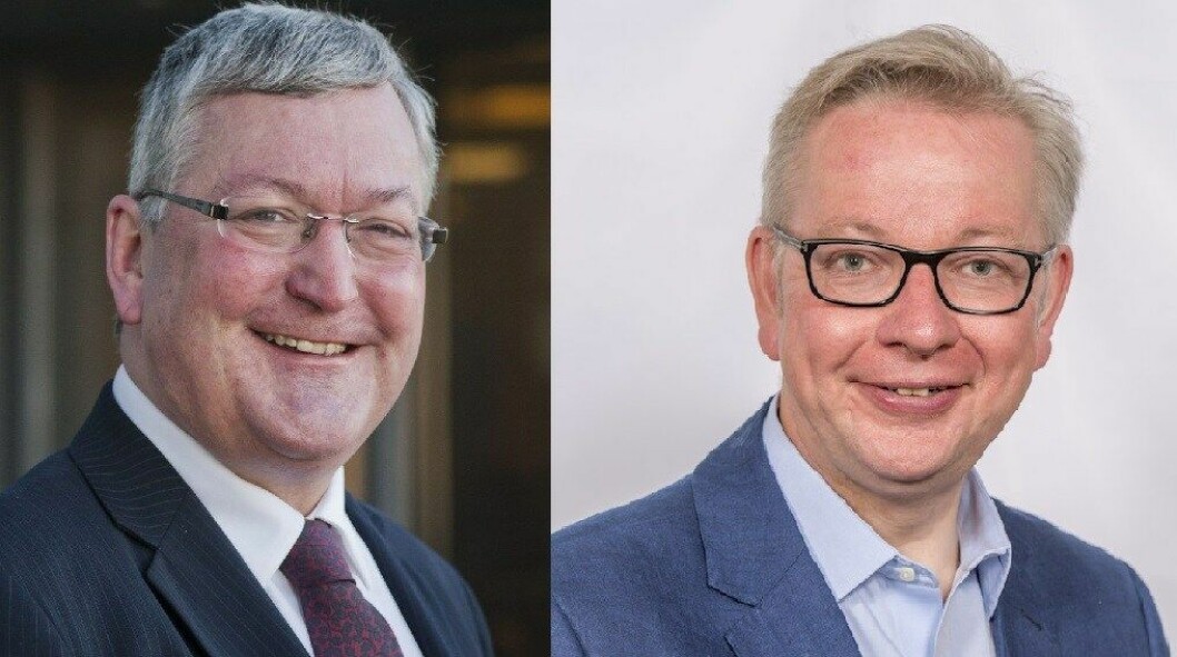 Scotland's rural economy secretary Fergus Ewing, left, and the Scottish government have been left out of a taskforce formed following SSPO requests to UK Cabinet Office minister Michael Gove.