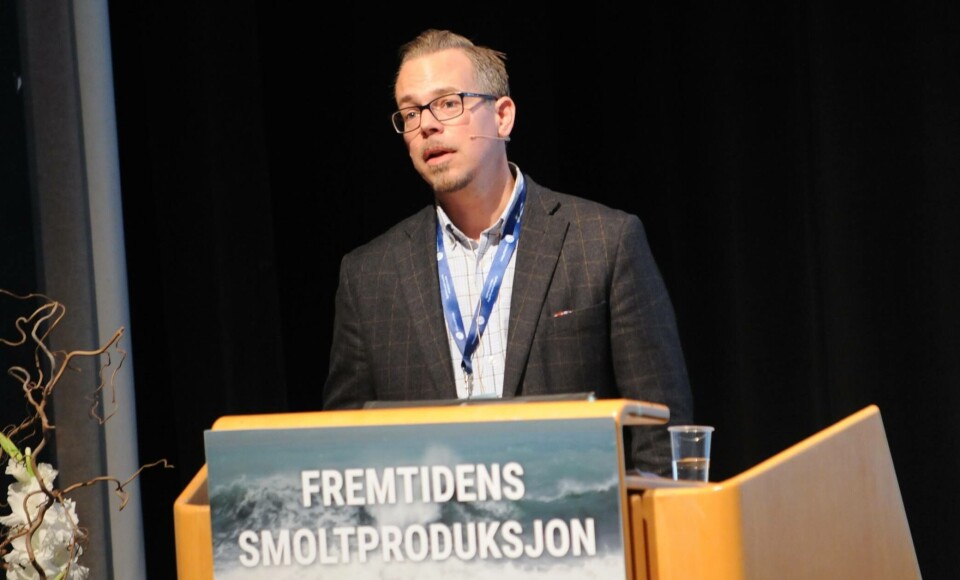 Carl Ivar Holmen is the general manager of Rjukan-based Salmofarms.