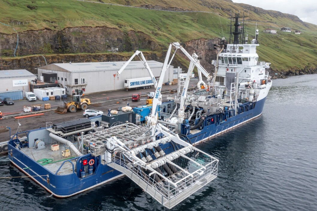 Here's one we made earlier: MS Martin, a converted offshore industry supply ship now to be used as a delousing vessel by Bakkafrost in the Faroes. MEST Shipyard has won the contract to convert a sister ship, the Viking Athene, for use in Scotland. Photo: MEST Shipyard. Here's one we made earlier: MS Martin, a converted offshore industry supply ship now to be used as a delousing vessel by Bakkafrost in the Faroes. MEST Shipyard has won the contract to convert a sister ship, the Viking Athene, for use in Scotland. Photo: MEST Shipyard.