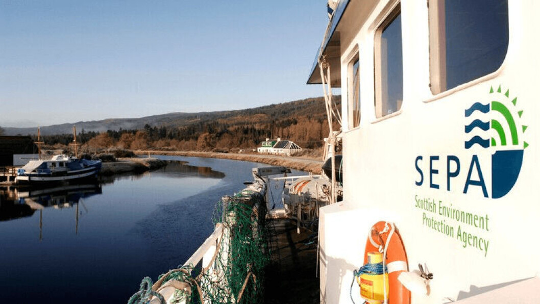 Environment watchdog SEPA is considering changing the measure it uses to calculate fish farm discharges. Photo: SEPA. Environment watchdog SEPA is considering changing the measure it uses to calculate fish farm discharges. Photo: SEPA.