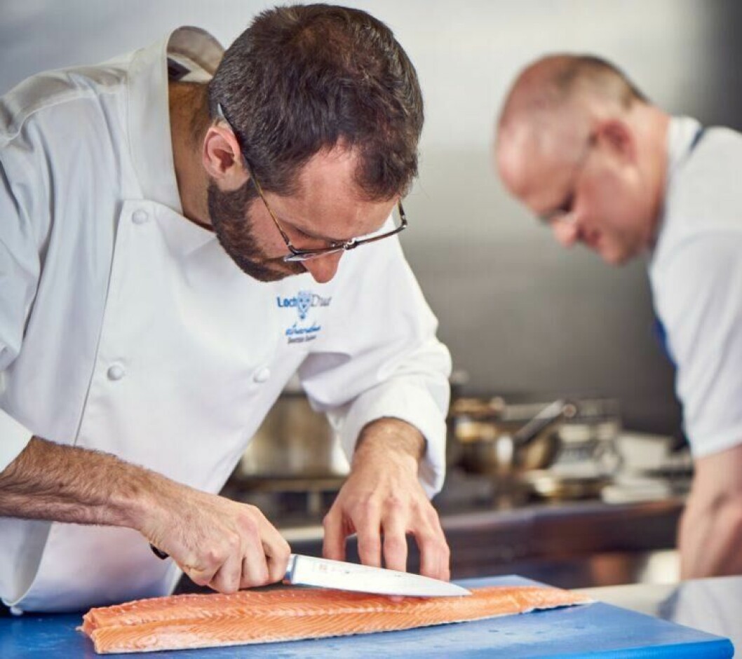 Patrick Evans, Loch Duart's new Scottish food ambassador, has worked as a chef throughout the UK and Europe.