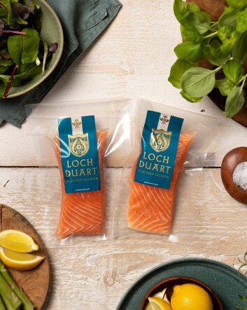 Two Loch Duart salmon fillets. Customers can buy packs of eight or 12. Photo: Loch Duart.