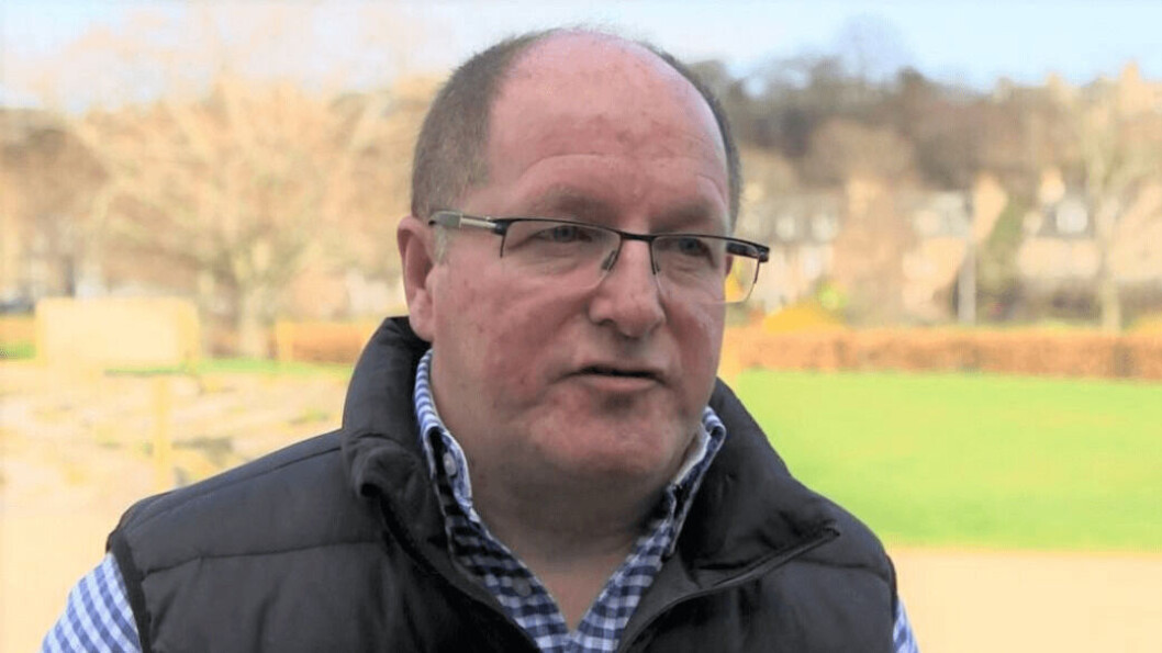 Alex MacInnes, a director of Scotland's newest salmon farmer, Organic Sea Harvest, which has two sites off the north-east coast of Skye. Photo: BBC. Alex MacInnes, a director of Scotland's newest salmon farmer, Organic Sea Harvest, which has two sites off the north-east coast of Skye. Photo: BBC.